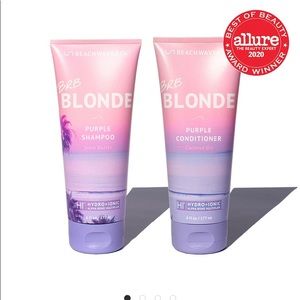 Beachwaver BRB Blonde Purple Shampoo & Cond.